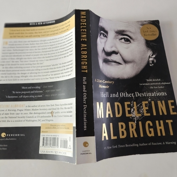 Madeleine Albright Hell and Other Destinations Harper Perennial 2022 Home Books - Picture 3 of 10
